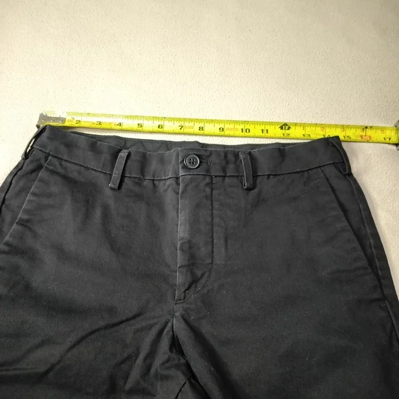 Uniqlo Men's Black Slim Chino Pants, Stretch Sz 29×34. - Picture 6 of 14